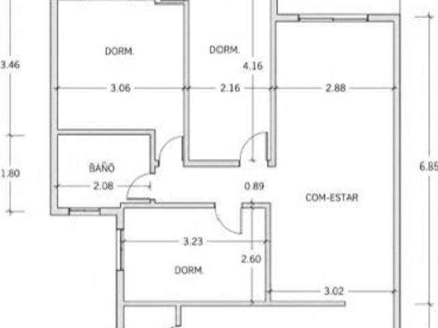 Atic 3 habitacions a leixample