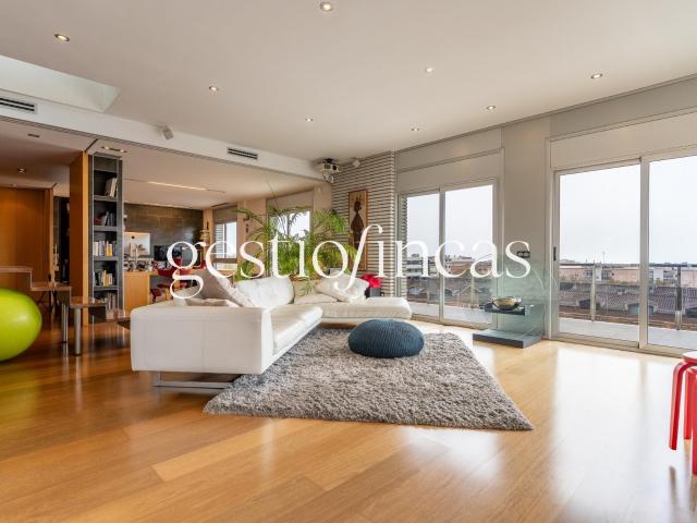 Ático tipo loft con diseño exclusivo y gran solarium