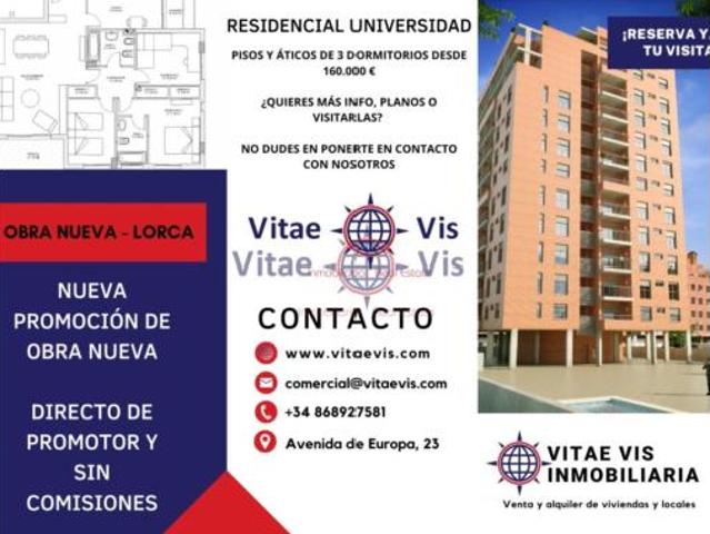 Ático Venta Lorca, San Diego Los Ángeles San Cristóbal