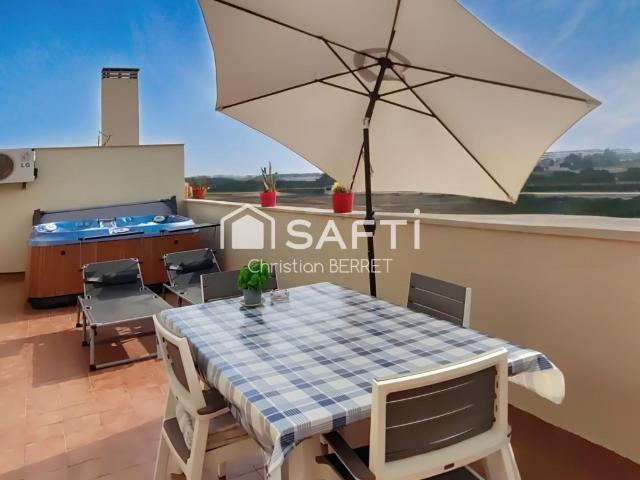 Ático con Terraza, Jacuzzi Privado y Garaje