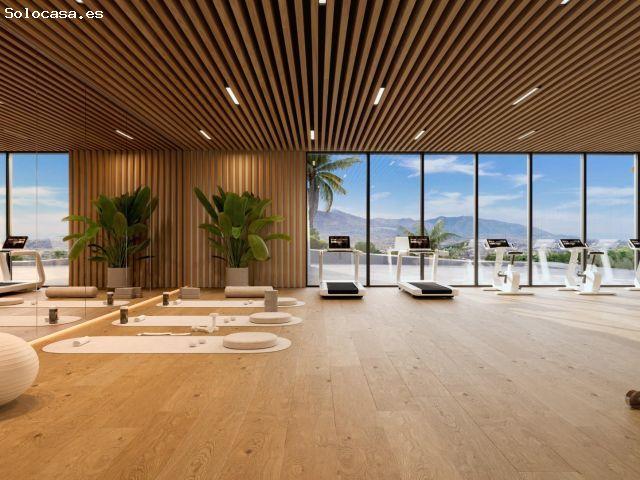 Ático de 2 dormitorios y 2 baños. Solarium. Vistas al Golf. La Cala de Mijas