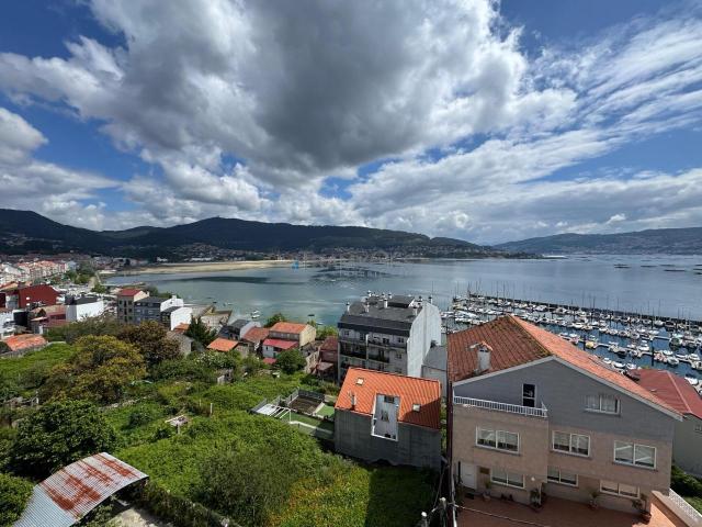 Ático de obra nueva en venta en Moaña con vistas a la ría y terraza