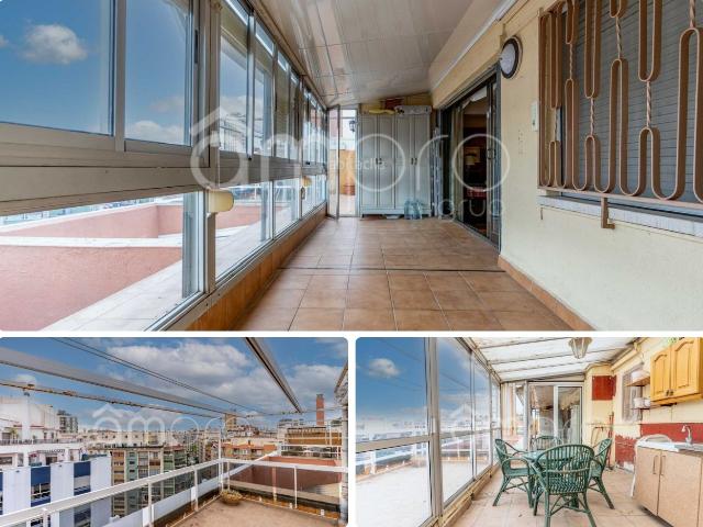 Ático en venta en Tarragona, Nou Eixample Sud Costa Dorada. Altura piso 10º, ático superficie total 153 m, superficie útil 153 m, habitaciones dobles 4, 2 baños, antigüedad más de 50, ascens. Áticos.