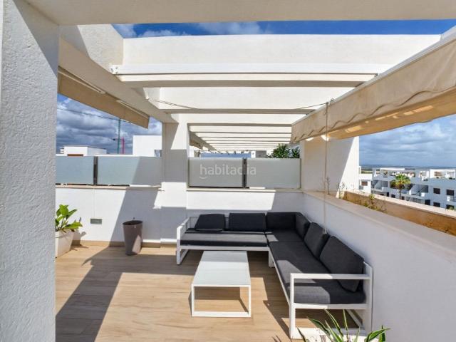 Ático en venta en Torrevieja, Los Balcones Los Altos. APARTAMENTO EN LA PLANTA ALTA CON SOLARIUM PRIVADO EN LAGUNA BEACH RESORT EN LOS BALCONES. Áticos.