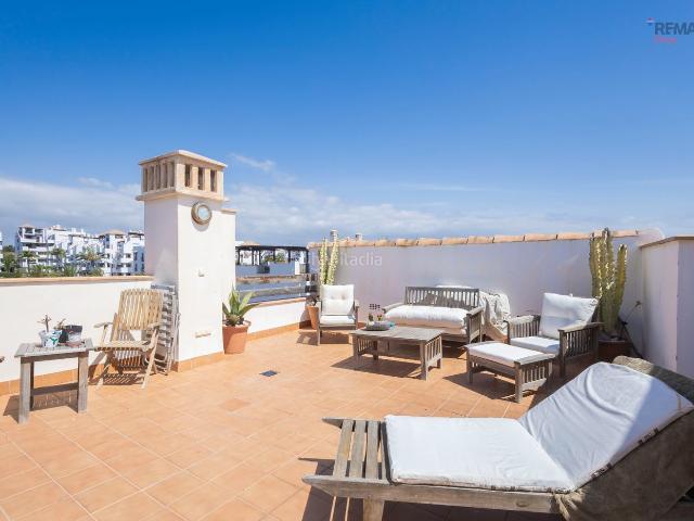 Ático en venta en Vera, El Playazo. Ático en Primera Línea de Playa Urbanización Costera de Lujo. Áticos.