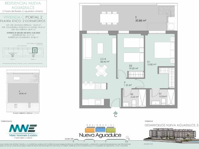 Atico en Venta en Aguadulce Norte
