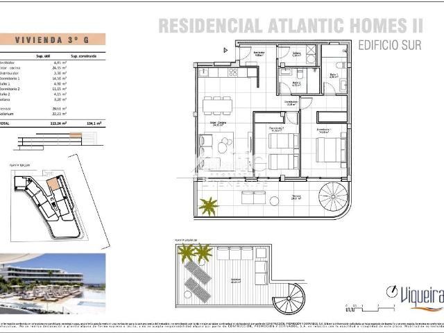 Ático en venta en Adeje, Playa Fañabé Alto. Ático de Lujo con Solárium Privado en Costa Adeje. Áticos.