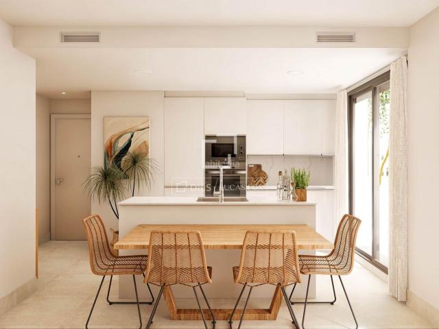 Ático en venta en Baleares Ibiza, Ses Figueretes Platja d'en Bossa Cas Serres. Ático de obra nueva de 2 dormitorios con 89 m de terraza en venta en Ibiza ciudad. Áticos.