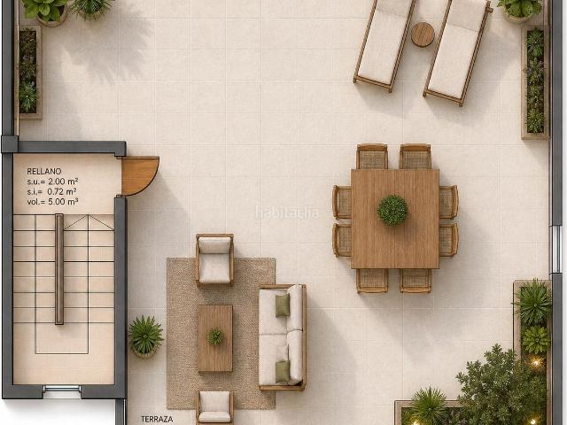 Ático en venta en Baleares Marratxí, Pòrtol. Exclusivo ático con más de 100 m2 construidos y espectacular terraza privada de 87 m2 con vistas panorámicas a la Serra de Tramunt. Áticos.