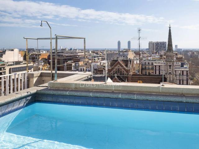 Ático en venta en Barcelona, Dreta de l´Eixample. Ático en excelentes condiciones con 3 dormitorios y 209 m de terrazas en venta en Eixample Derecho. Áticos.
