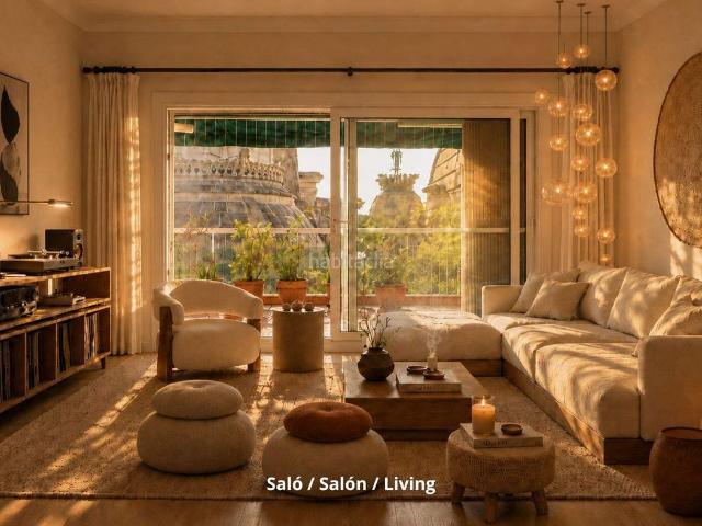 Ático en venta en Barcelona, Fort Pienc. Ático con terraza con vistas de mar y montaña, y parking. Áticos.