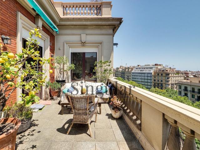Ático en venta en Barcelona, Sant Gervasi Galvany. Espectacular ático dúplex Casanova. Áticos.