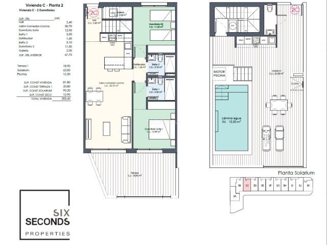 Ático en venta en Benijófar. Te apetece vivir en un lugar sofisticado de la Costa Blanca, completamente nuevo y con las mejores calidades y servicios a tu alca. Áticos.