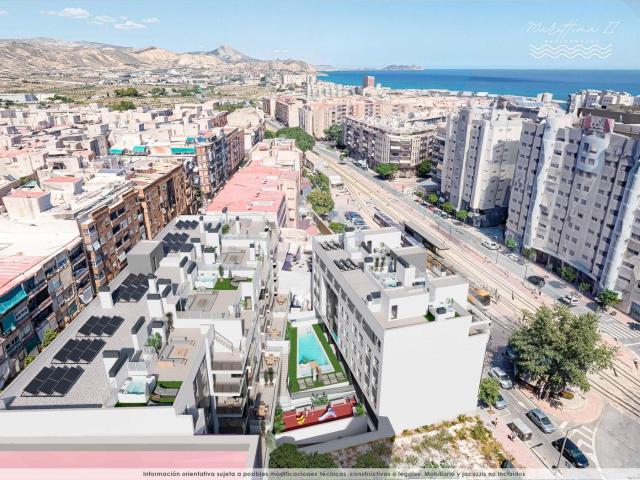 Ático en venta en Campello el, Campello Pueblo. Residencial de obra nueva en El Campello Alicante. Áticos Campello.