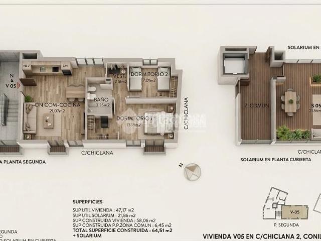 Ático en venta en Conil de la Frontera, Conil. Ático en venta en Conil de la frontera. Áticos Conil de la.