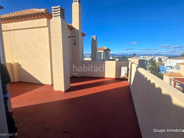 Ático en venta en Dénia, El Palmar Los Molinos. Atico con vista al mar en Els Molins Dénia Costa Blanca. Áticos.