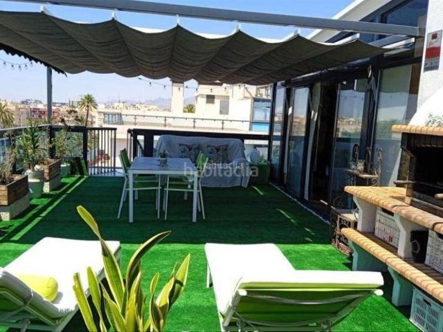 Ático en venta en Elche Elx, El Travaló Martínez Valero. ÁTICO 4 HABITACIONES, 2 BAÑOS, GARAJE, PISCINA, TRASTERO, CAMPO DEFUTBOL, ELCHE. Áticos Elche.