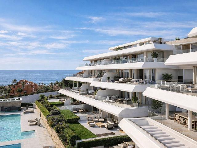 Ático en venta en Estepona, Buenas Noches. Apartamento contemporáneo de 3 dormitorios con vistas al mar en Estepona. Áticos.