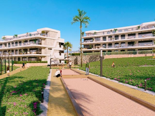 Ático en venta en Finestrat, Golf Bahía. Ático de 3 dormitorios y 2 baños con piscina y jardín en Finestrat. Áticos.