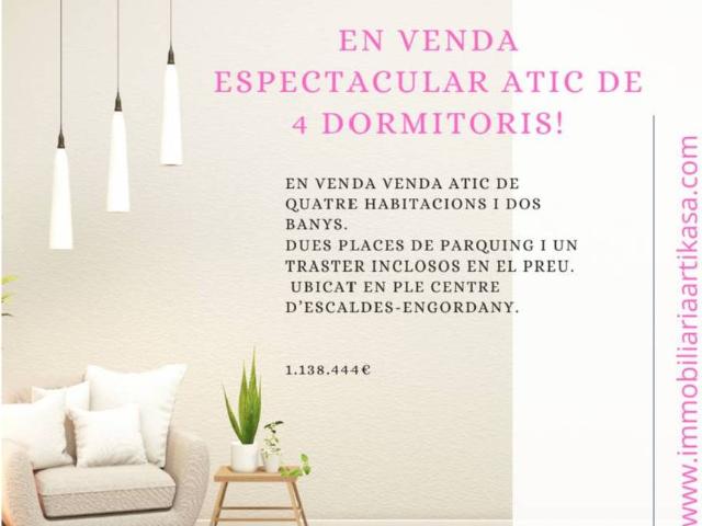 Ático en Venta en Les Escaldes