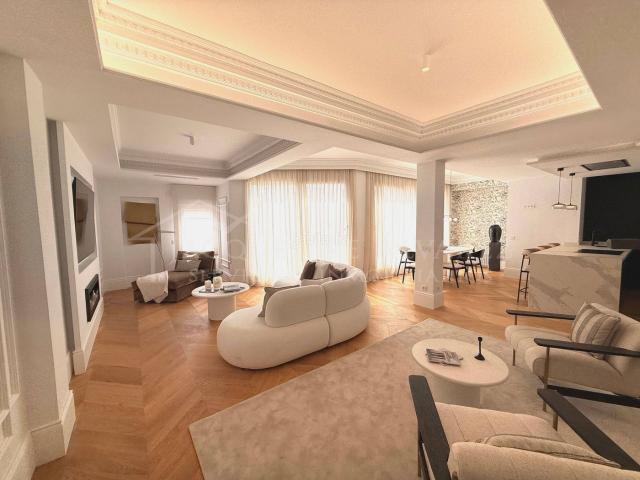 Ático en venta en Madrid, Castellana. Exclusivo ático de lujo en la Milla de Oro de Madrid. Áticos.