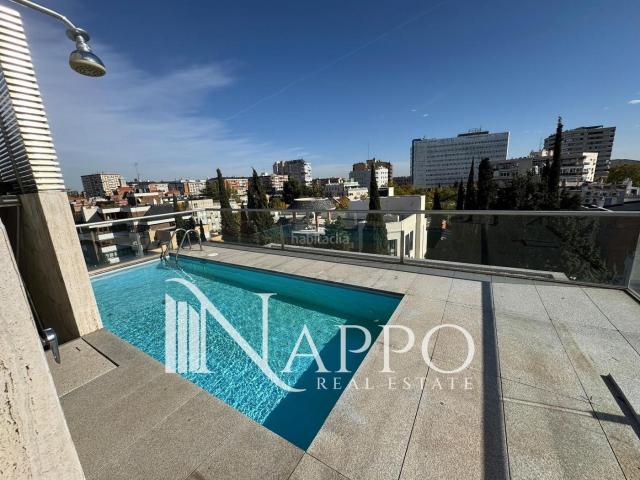 Ático en venta en Madrid, El Viso. Exclusivo tríplex con piscina privada y vistas panorámicas en El Viso Madrid. Áticos.
