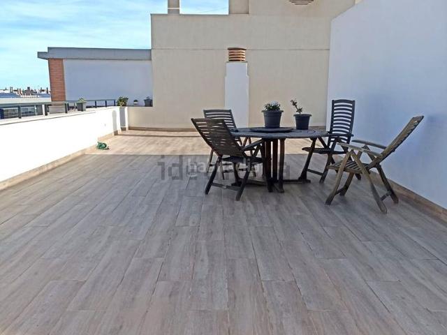 Ático en venta en Málaga, Martín Carpena Torre del Río. ATICO DUPLEX CON TERRAZA DE 120 M2 EN PARQUE LITORAL MALAGA. Áticos.