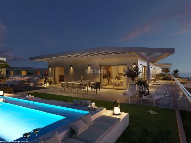 Ático en venta en Mijas, Las Flores. Exclusivo Residencial en Las Lagunas de Mijas Lujo y Confort en la Costa del Sol. Áticos.