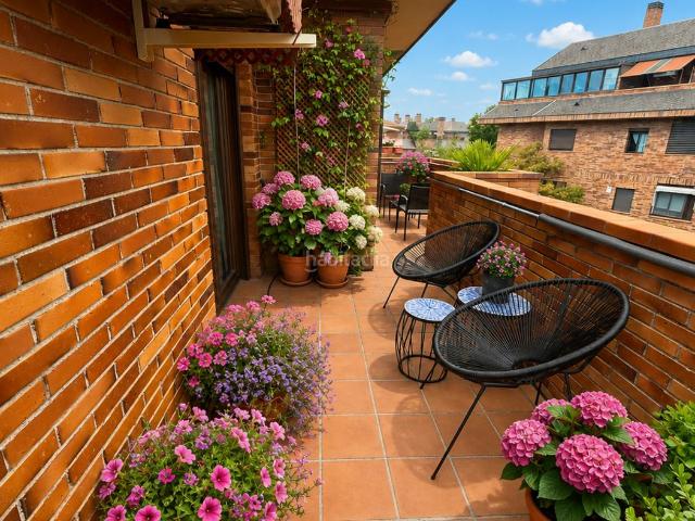 Ático en venta en Rozas de Madrid Las, El Pinar Punta Galea. Piso ático de 3 dorm en Punta Galea. Áticos Rozas de Madrid.