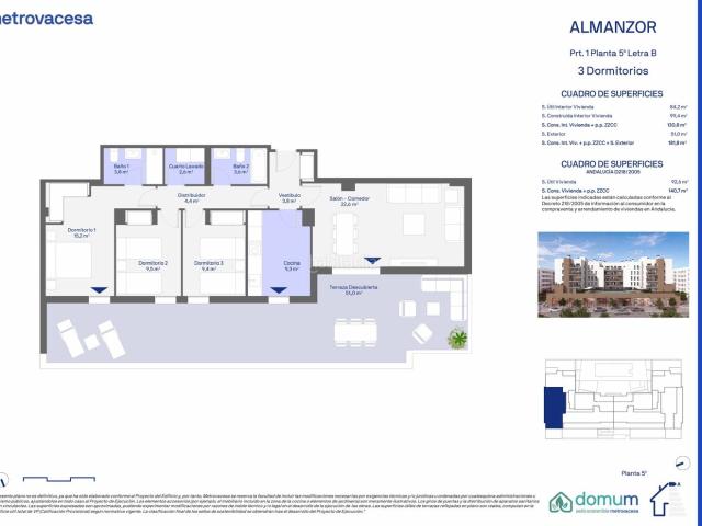 Ático en venta en Sevilla, Palmas Altas. Residencial Almanzor Palmas Altas. Áticos.
