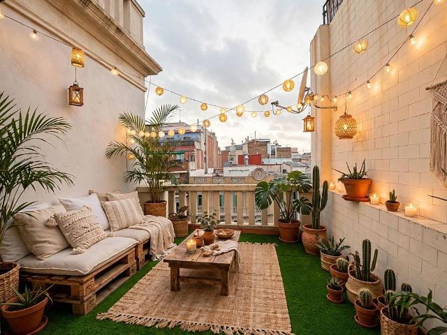 Ático en alquiler en calle D'aribau, Barcelona, de 49 m² 2 habitaciones por 1.550