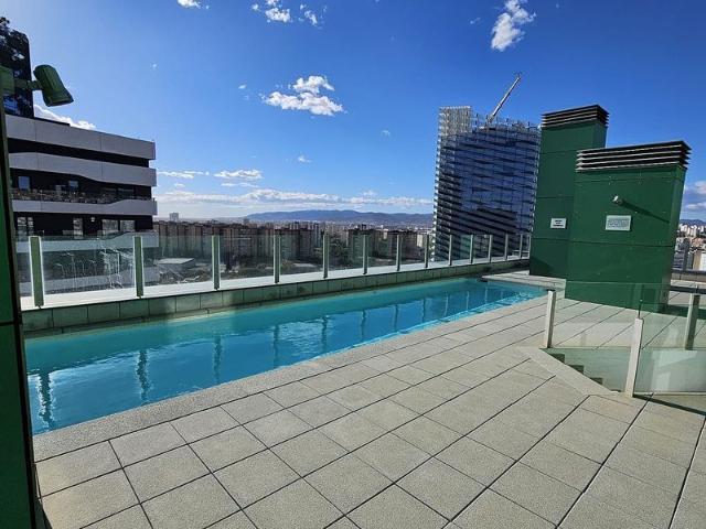 Ático en alquiler en plaza D'europa, Hospitalet de Llobregat, L´, de 90 m² 2 habitaciones por 1.600