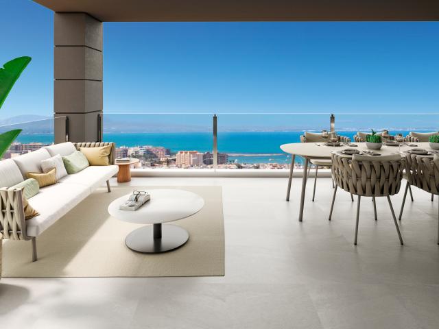 Ático exclusivo con solárium privado en la azotea en Eden Beach en La Mata