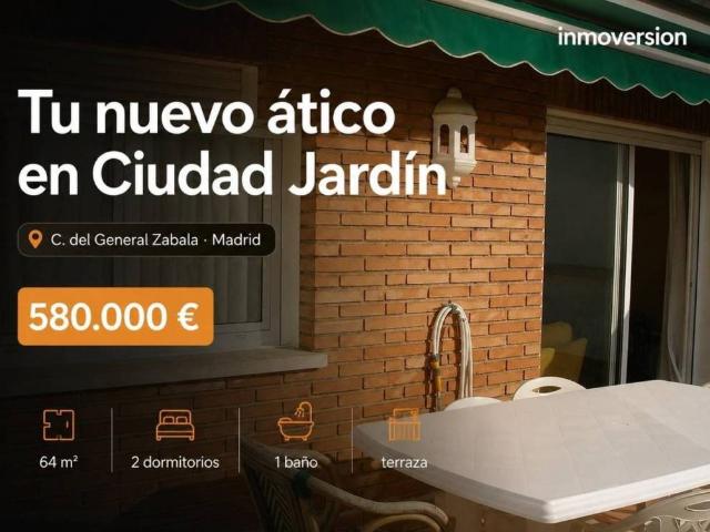 Ático/Buhardilla en Venta en Madrid