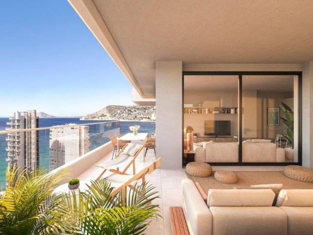 ÁTICOS DE LUJO DE OBRA NUEVA CON VISTAS AL MAR EN CALPE& 13. 129m² Calpe Calp