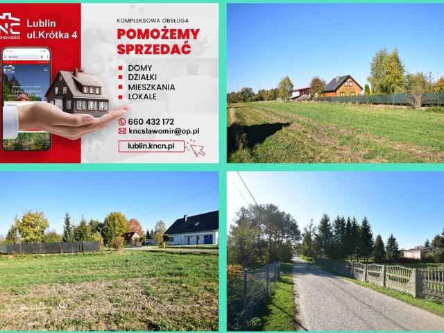 Atrakcyjna działka budowlano rolna z mediami i lasem