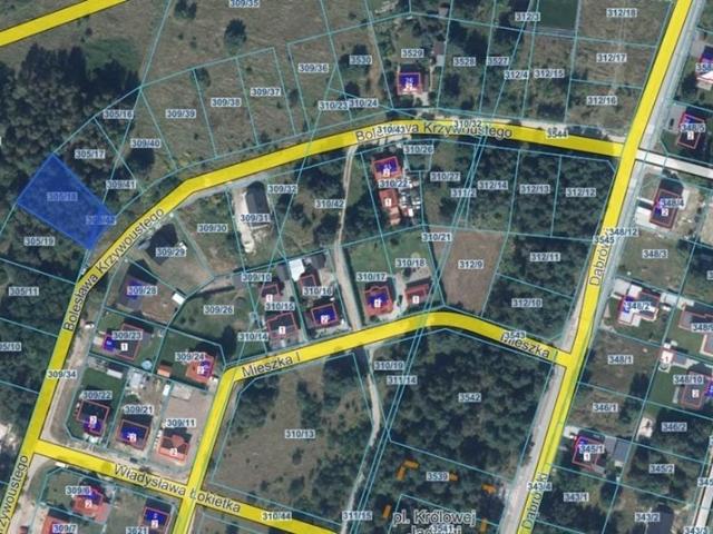 Atrakcyjna działka pod zabudowę w Trzciance, 949 m²