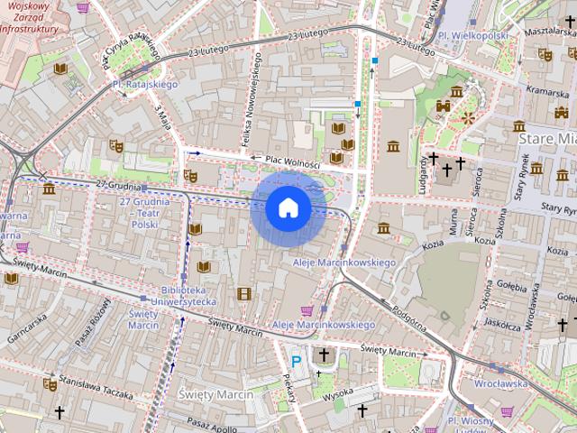 Atrakcyjna kawalerka w sercu Poznania Plac Wolności