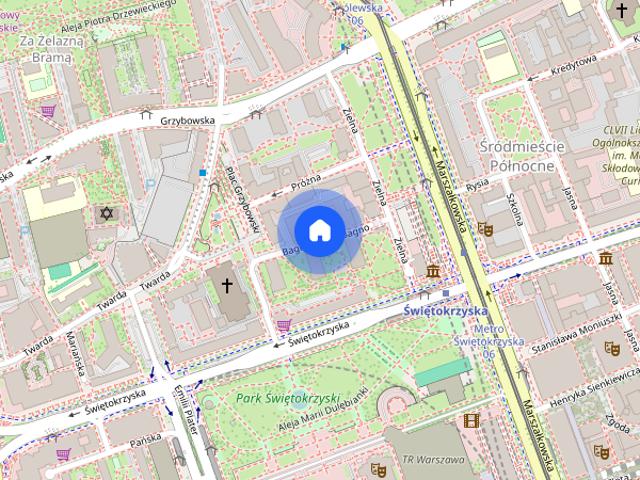 Atrakcyjna kawalerka Centrum Metro od kwietnia