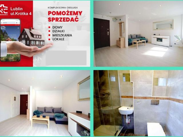 Na sprzedaż przestronna kawalerka 23,7 m² po remoncie w Świdniku