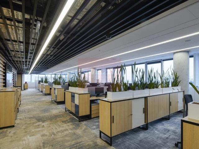 Atrakcyjne biura 910 m² w centrum Mokotowa z klimatyzacją