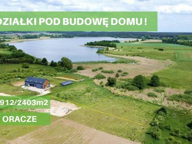 ATRAKCYJNE DZIAŁKI BUDOWLANE BLISKO JEZIORA!