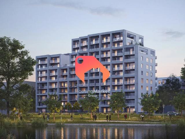 Widok na Balaton i park! 2 pokojowe mieszkanie 34,28 m²