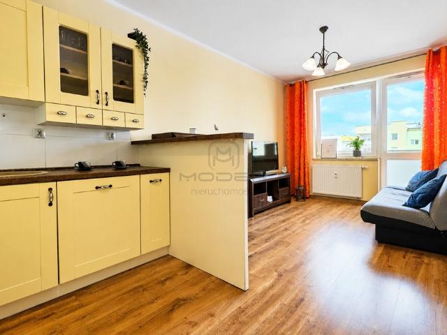Atrakcyjne 34,5 m² umeblowane mieszkanie z widokiem na zieleń