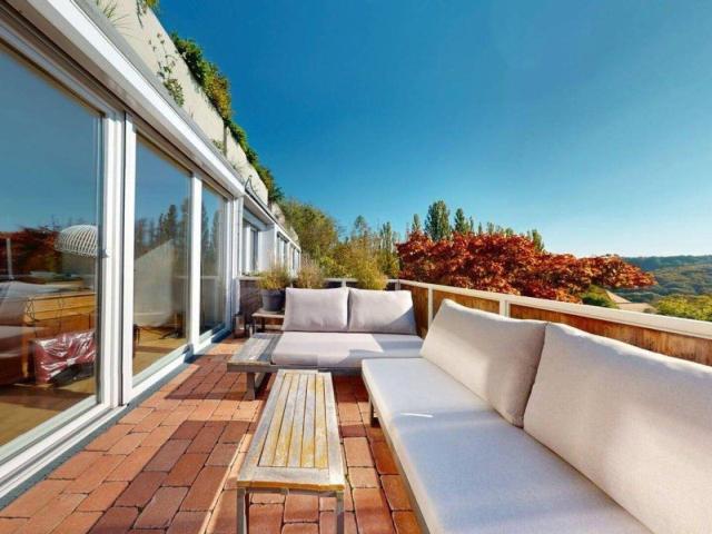 Atriumhaus im Wienerwald mit Indoorpool und Sauna – preisgekrönte Architektur, nur 20 Minuten von Wien