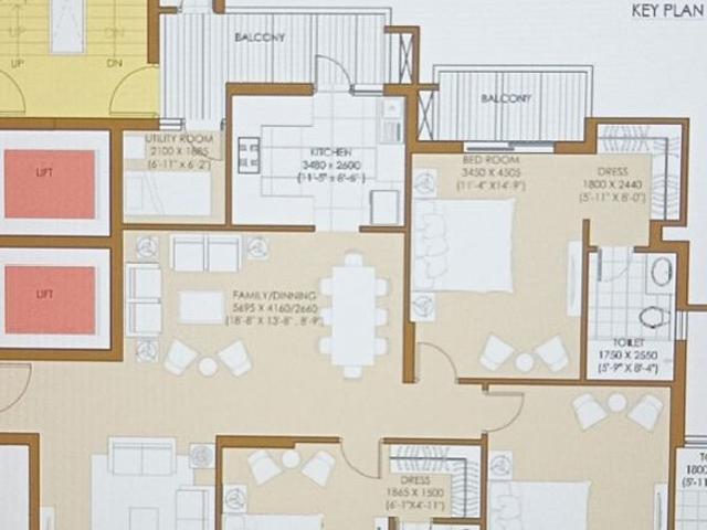 ATS Picturesque Reprieves 3.5 Bedroom 2350 Sq. Ft. Apartment in Sector 152 Noida Listing ID: #10156