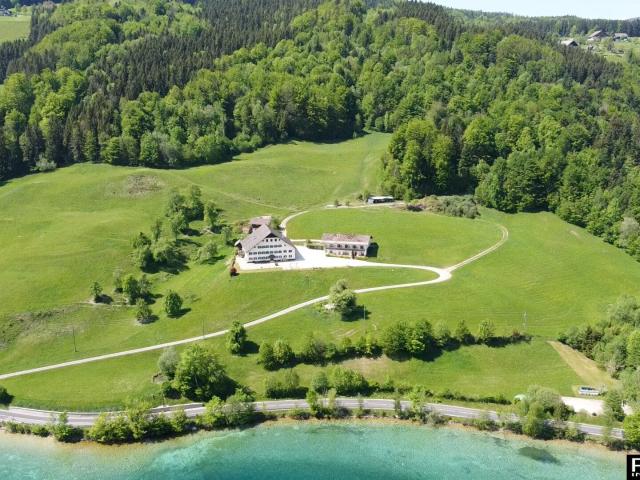 ATTERSEE: UNIKAT: Bauernhaus mit Gästehaus und Seezugang