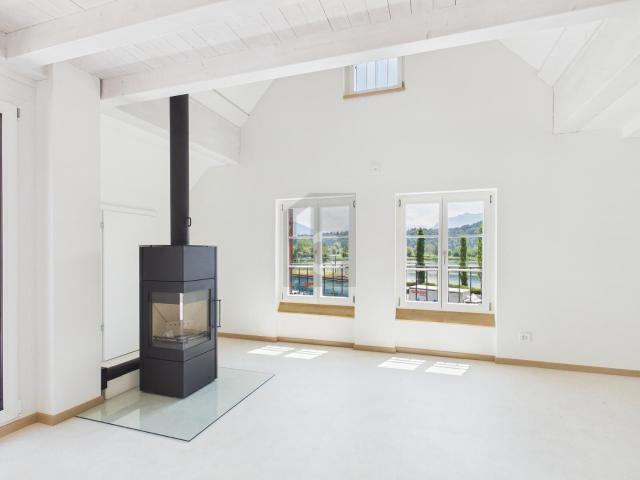 Attic apartment with 4.5 rooms for rent in Schmerikon 118 m² | dreamo. Ch