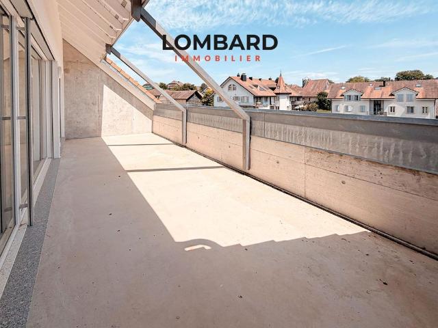 Attic flat with 3.5 rooms on sale in Corcelles près Payerne 101 m² | dreamo. Ch