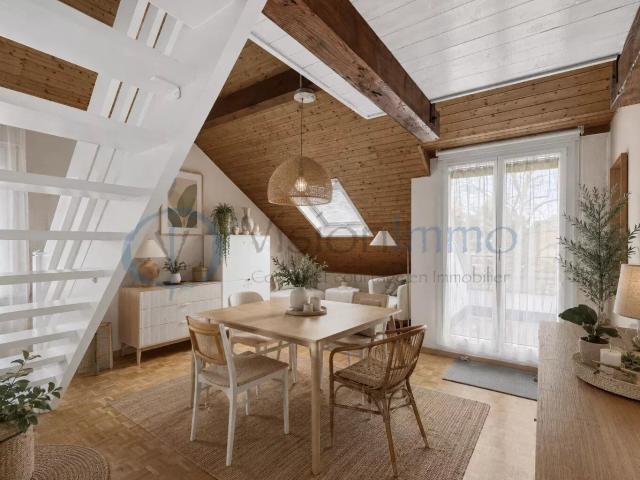 Attic flat with 4 rooms on sale in Bernex 113 m² | dreamo. Ch